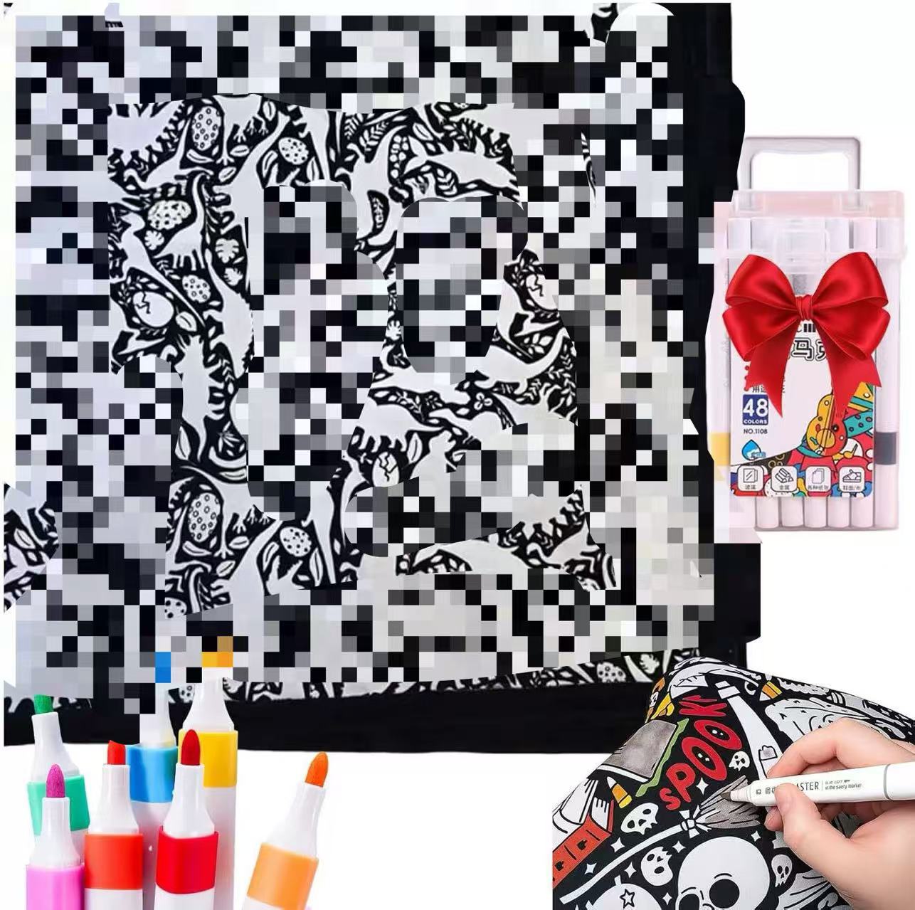 DIY Colouring Blanket