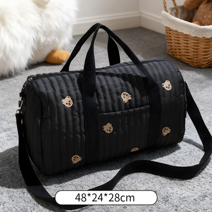 Large Cotton Travel & Nappy Bag
