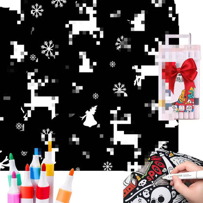 DIY Colouring Blanket
