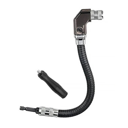Flexible Right-Angle Drill Attachment