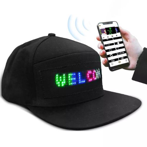 Bluetooth LED Display Cap