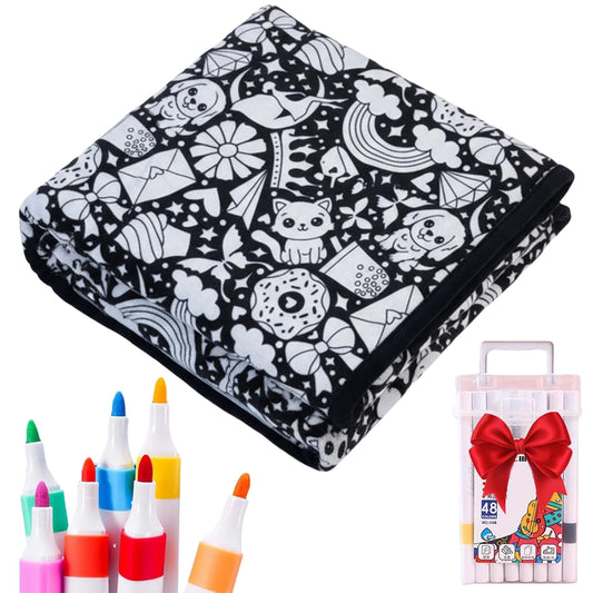 DIY Colouring Blanket