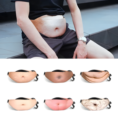Funny Belly Novelty Waist Bag