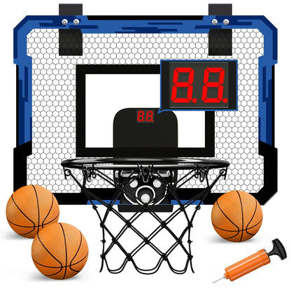 Wall-Mounted Indoor Basketball Hoop