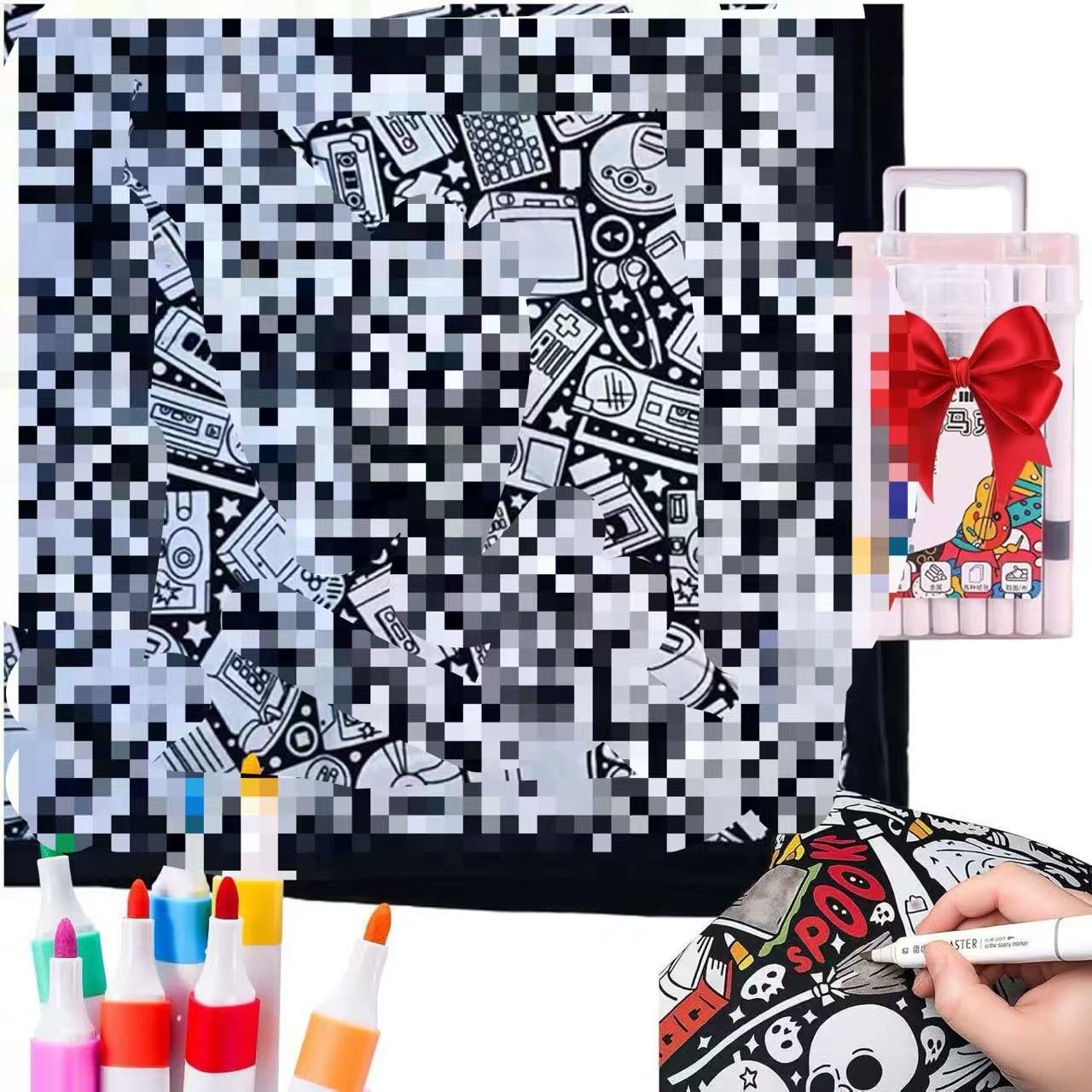 DIY Colouring Blanket