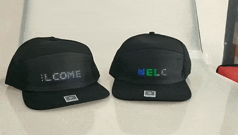 Bluetooth LED Display Cap