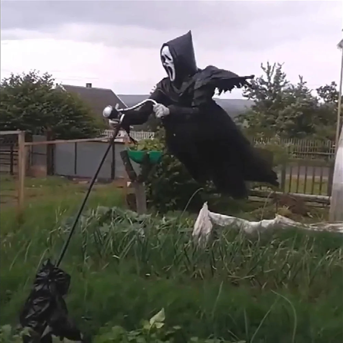 Hanging Scarecrow Halloween Decoration