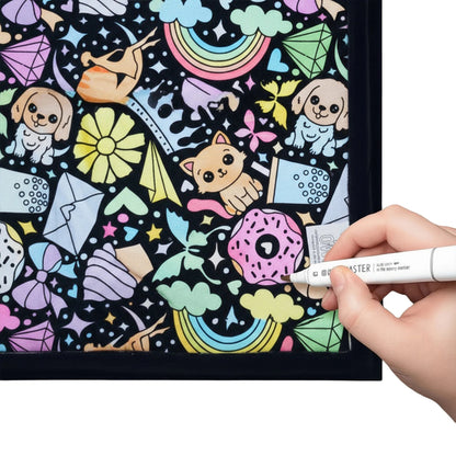 DIY Colouring Blanket