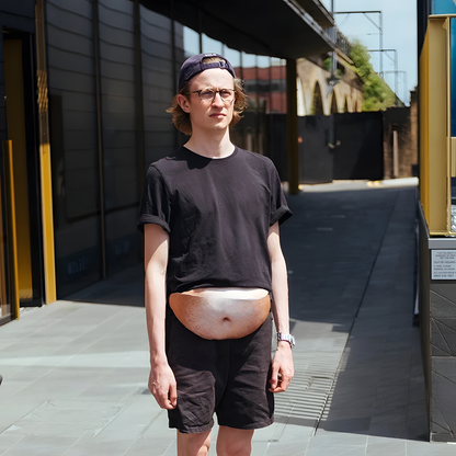 Funny Belly Novelty Waist Bag
