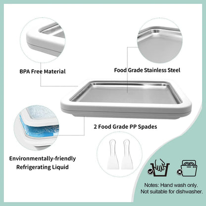 Ice Cream Maker Pan