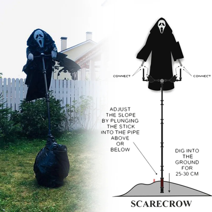 Hanging Scarecrow Halloween Decoration
