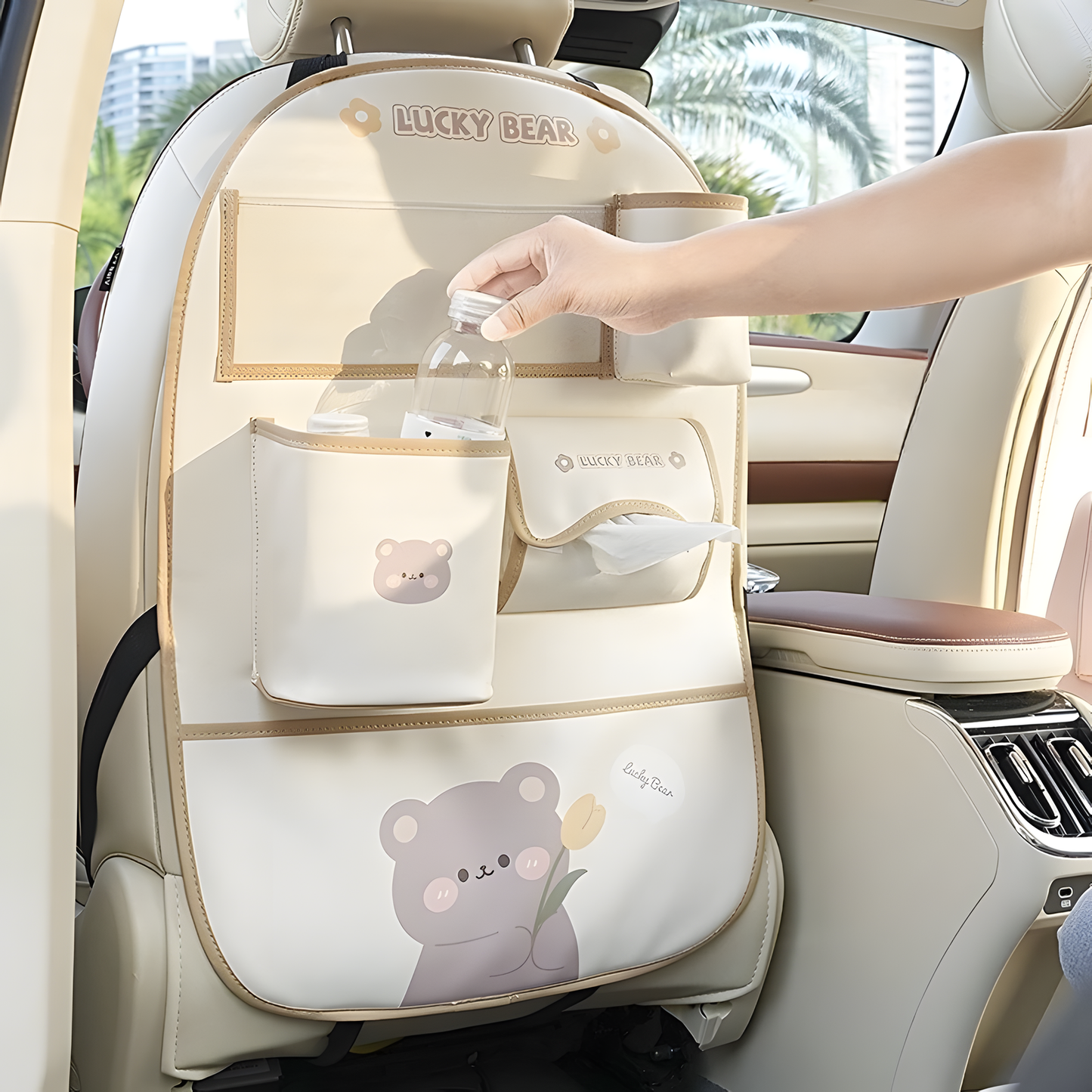 Cartoon Car Seat Back Organiser