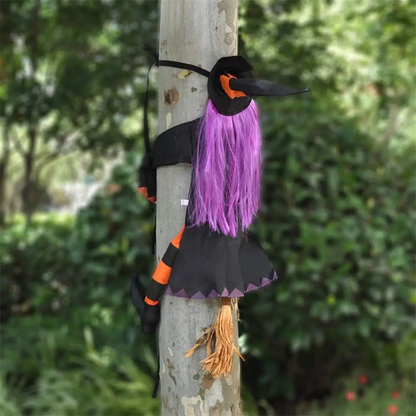 Hanging Witch Halloween Decoration