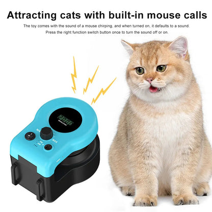Interactive Cat Toy Chase Run Treadmill