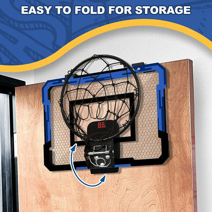 Wall-Mounted Indoor Basketball Hoop