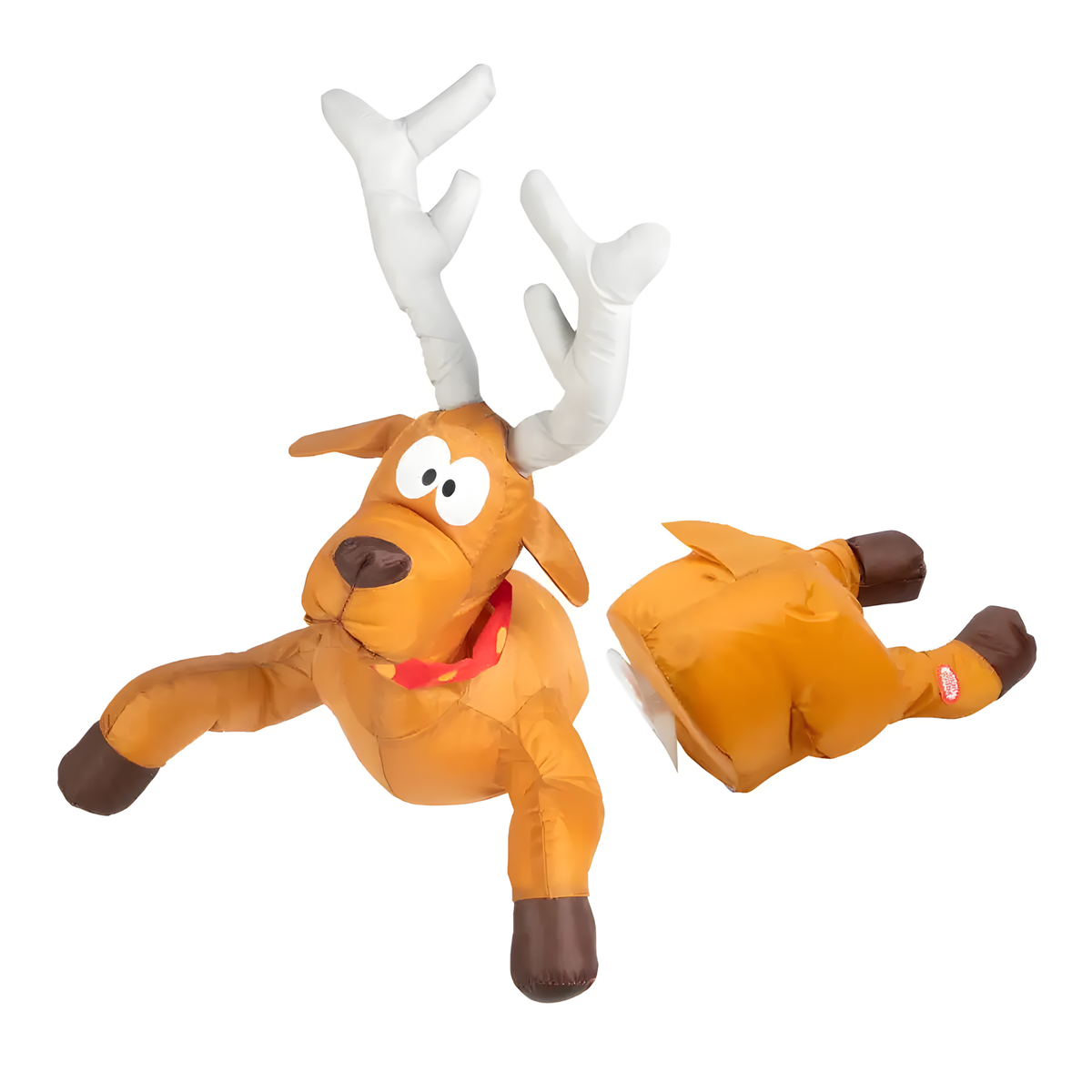 Hanging Santa and Reindeer Window Decorations