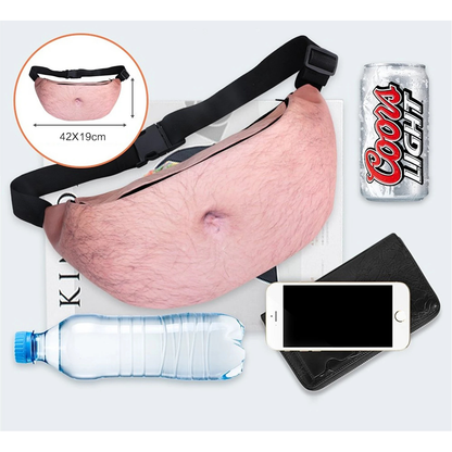 Funny Belly Novelty Waist Bag