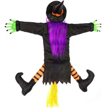 Hanging Witch Halloween Decoration