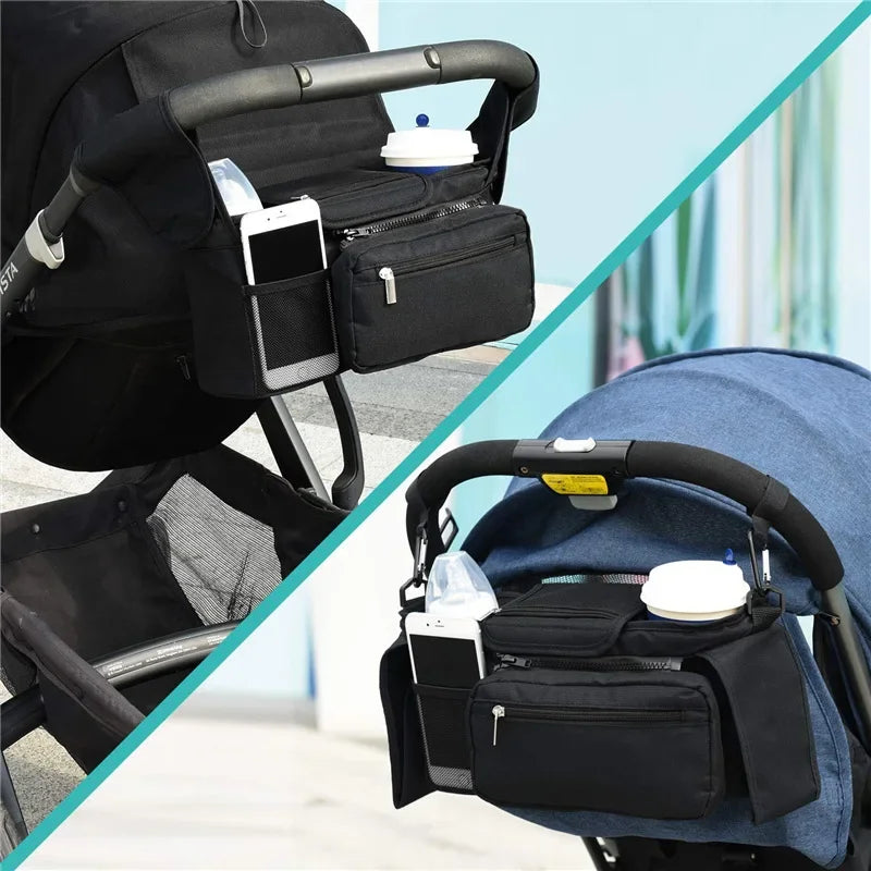 Baby Stroller Organiser with Non-Slip Strap