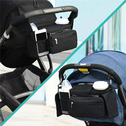 Baby Stroller Organiser with Non-Slip Strap