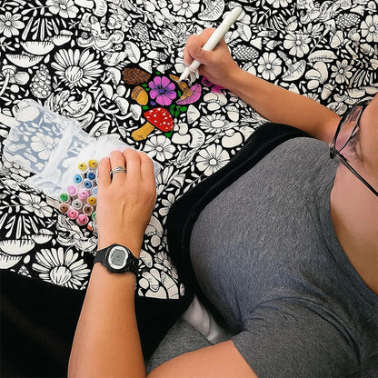 DIY Colouring Blanket