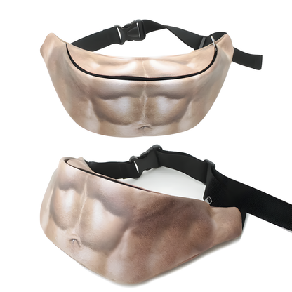 Funny Belly Novelty Waist Bag