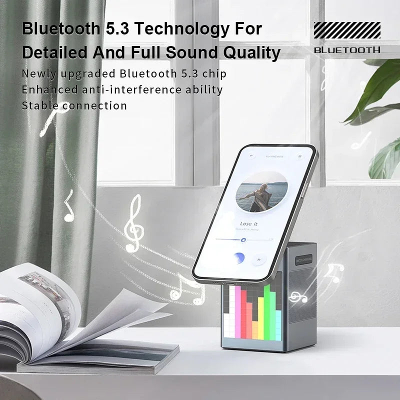 6-in-1 Magnetic Wireless Charger & Speaker