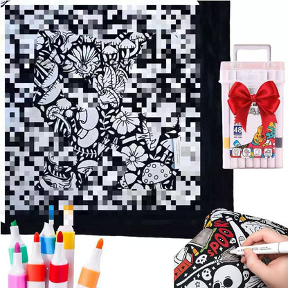 DIY Colouring Blanket