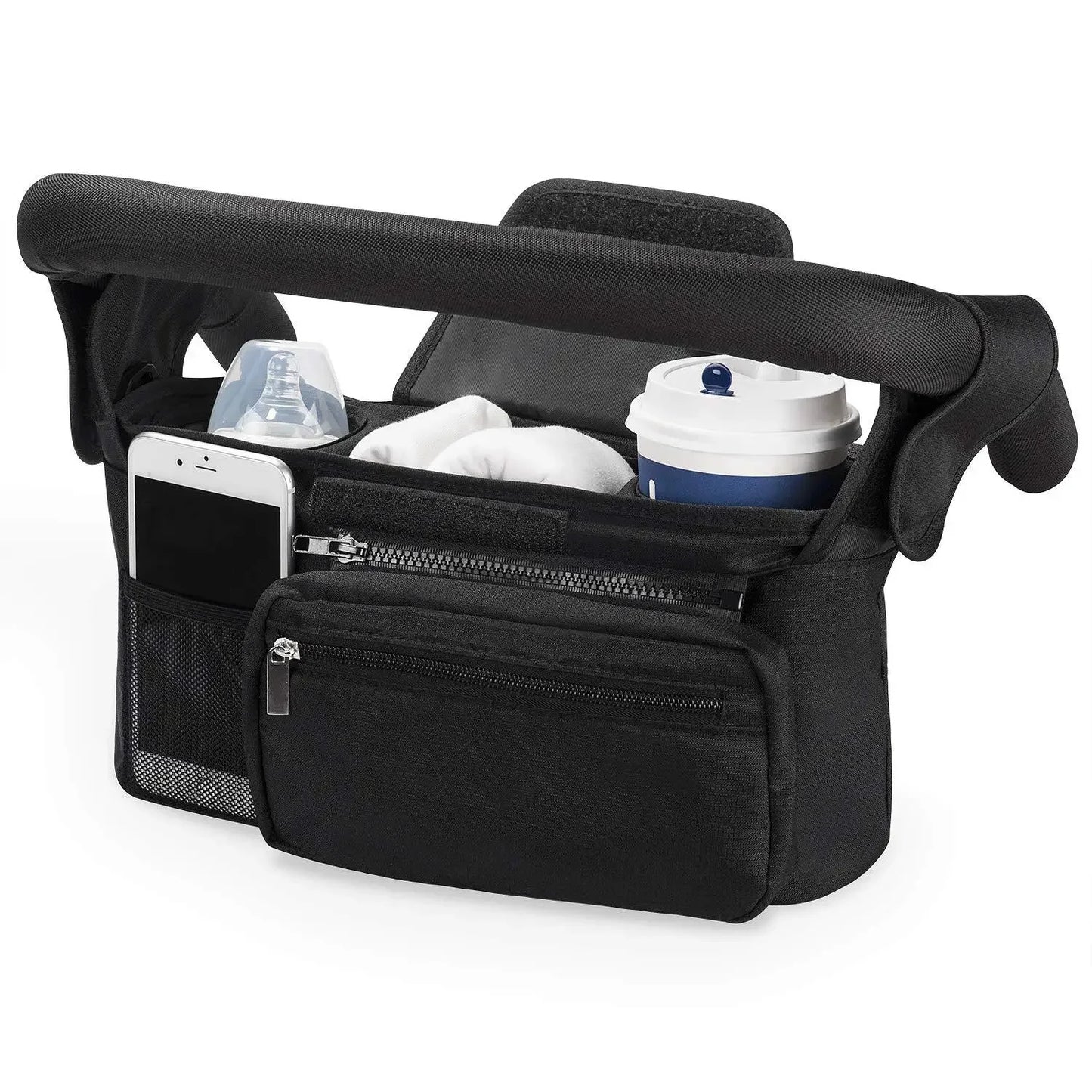 Baby Stroller Organiser with Non-Slip Strap