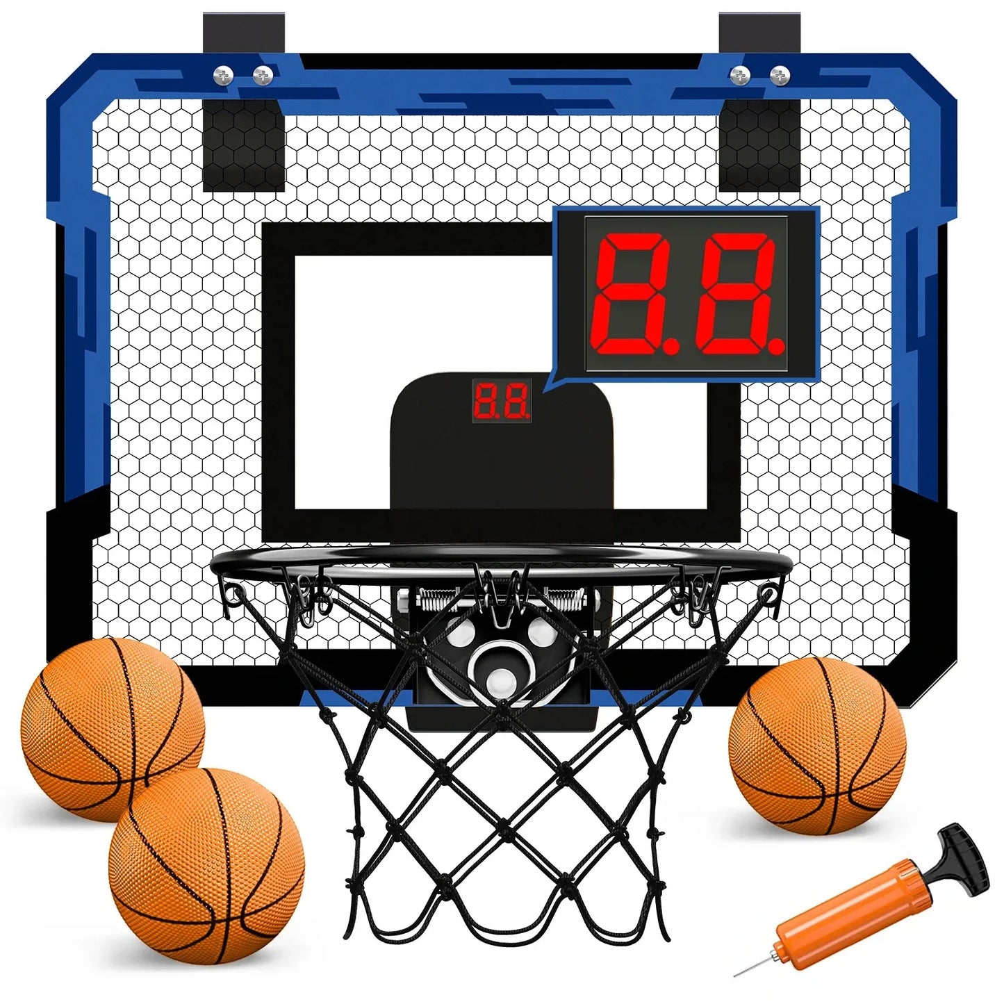 Wall-Mounted Indoor Basketball Hoop