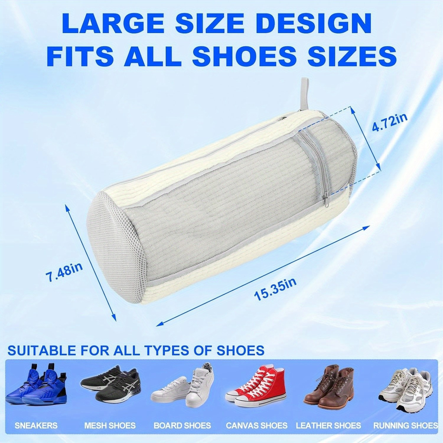 Protective Shoe Washing Bag