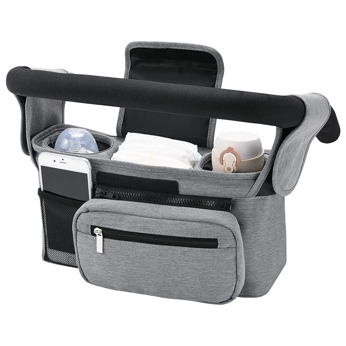Baby Stroller Organiser with Non-Slip Strap