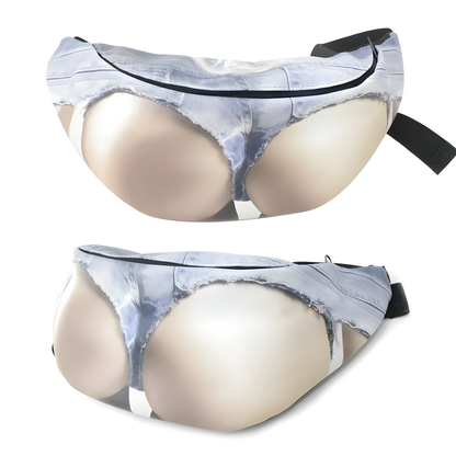 Funny Belly Novelty Waist Bag